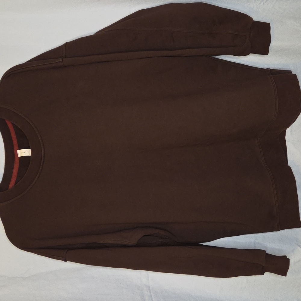 Lululemon Perfectly Oversized Crewneck Pullover Size 10 - in Brown